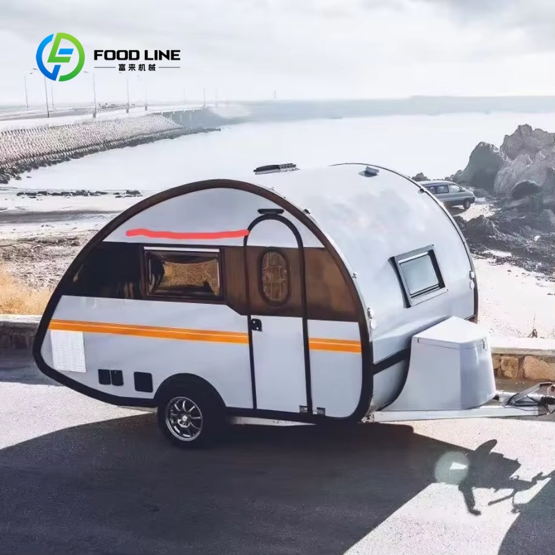 Outdoor Camping Adventures - Maßgefertigter Mini-Offroad-Slide-Out-Teardrop-Camper für Outdoor-Camping und Reiseabenteuer