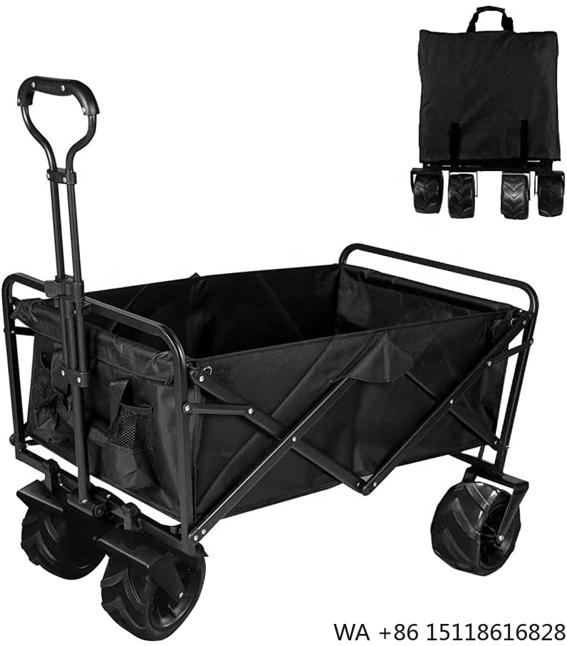 Outdoor Camping Furniture - Neuer Großkapazitäts-Transportwagen mit Großen Rädern und