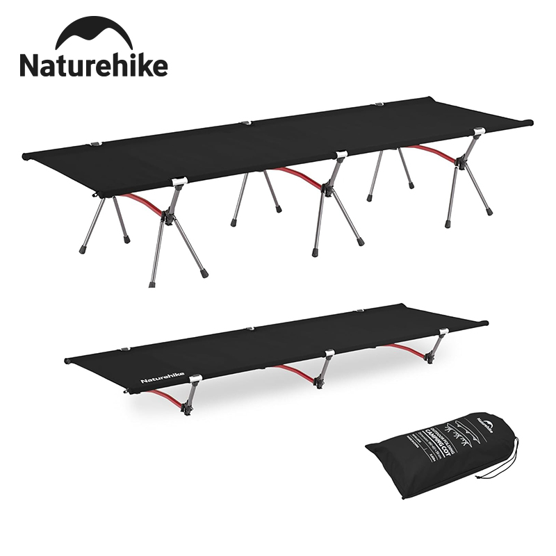 Outdoor Camping Couch - Naturehike Klappbares Campingbett Höhenverstellbar Ultraleichtes Rucksackbett
