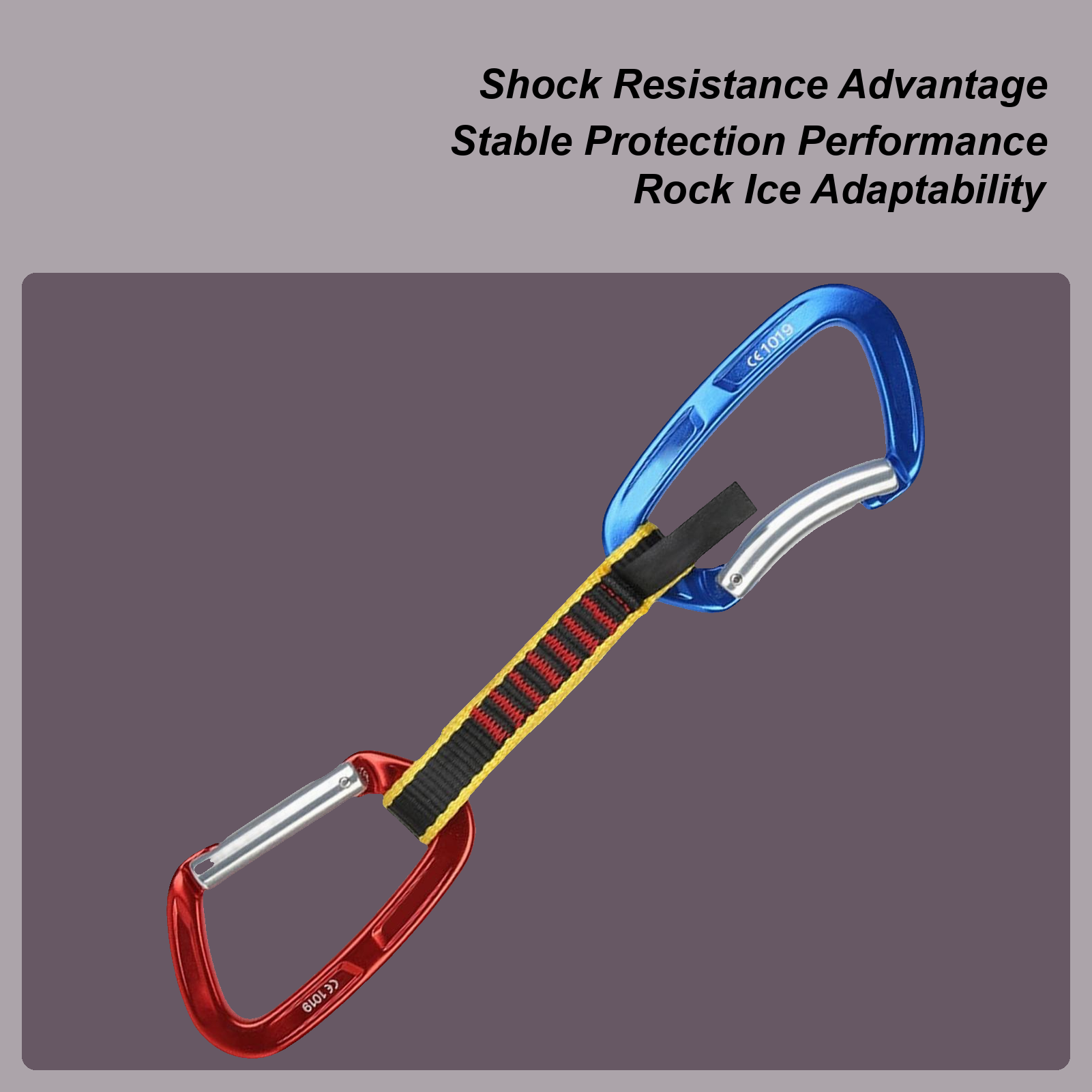 Outdoor Camping Adventures - Quickdraws Klettern Klettern Karabiner Zubehör Bergsteigen
