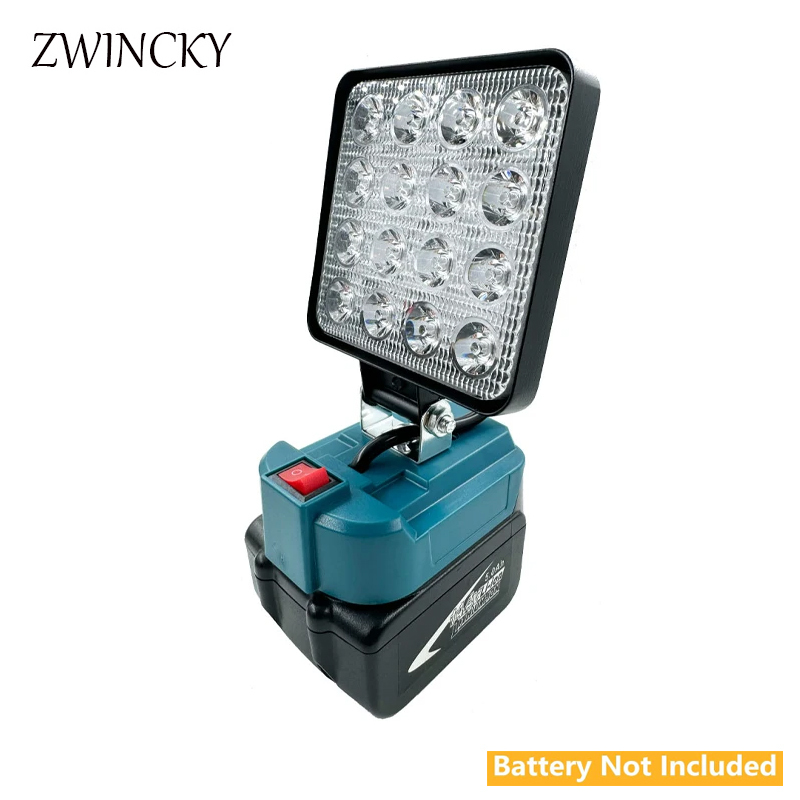 Outdoor Camping Adventure Lamp - LED-Akku-Taschenlampe für Makita, 18 V Akku,