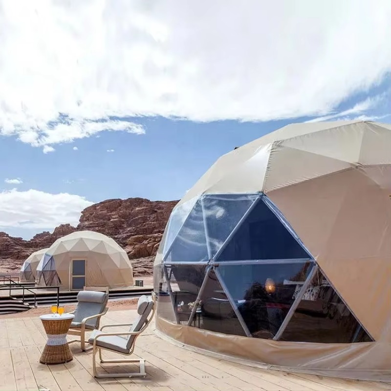 Outdoor Camping Dome - Outdoor Garten-Kabine Kuppelhaus Camping Geodätisches Kuppelzelt