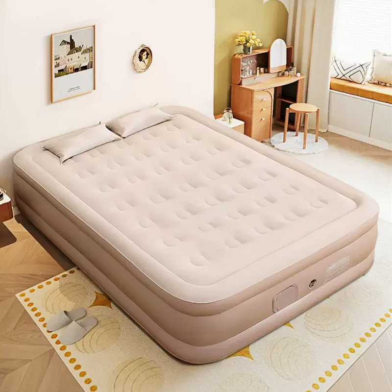 Outdoor Camping Couch - Queen-Luftmatratze mit integrierter Pumpe, verbesserte aufblasbare