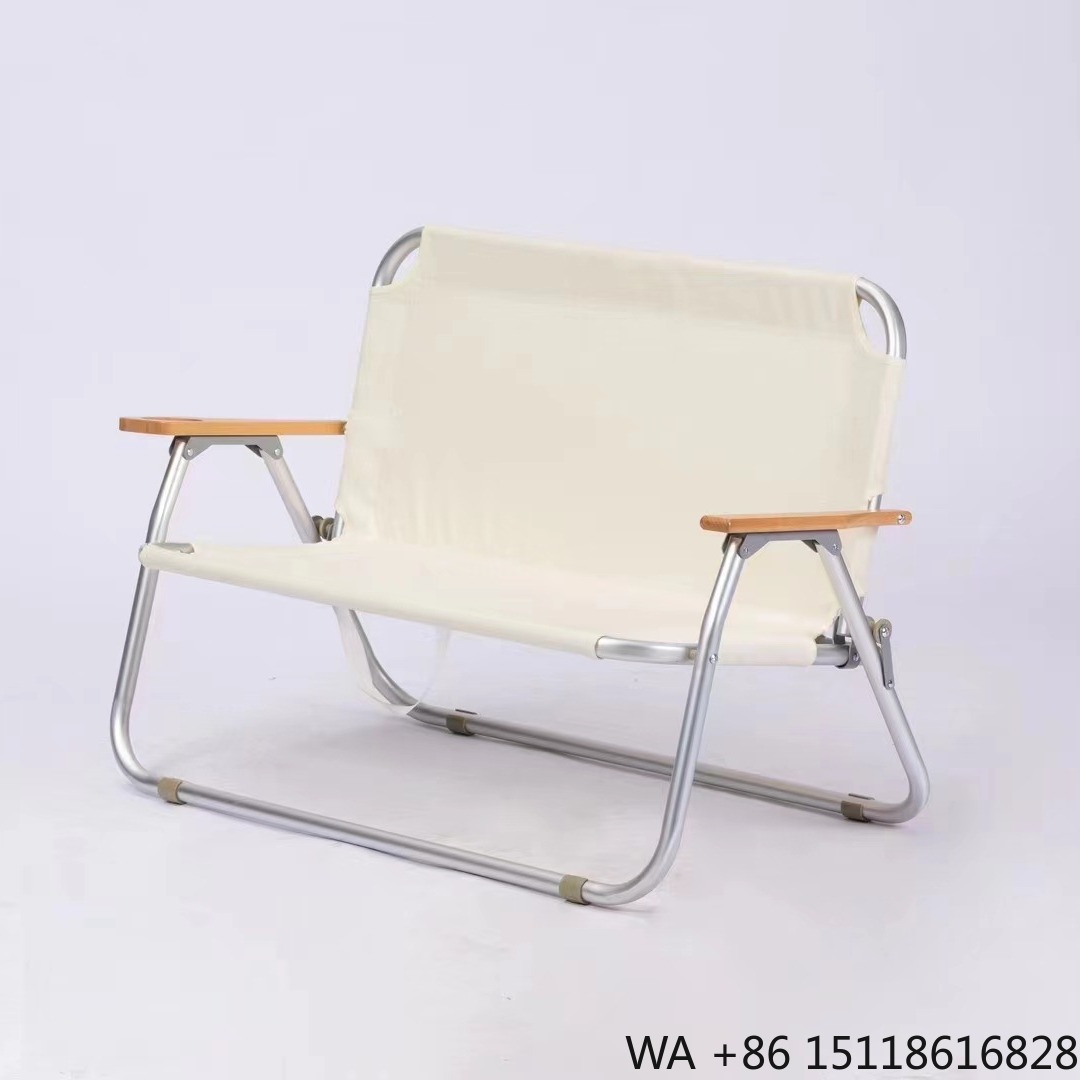 Outdoor Camping Furniture - Großhandel Outdoor 2-Personen Klappbare Robuste Doppelsitz-Strandstühle