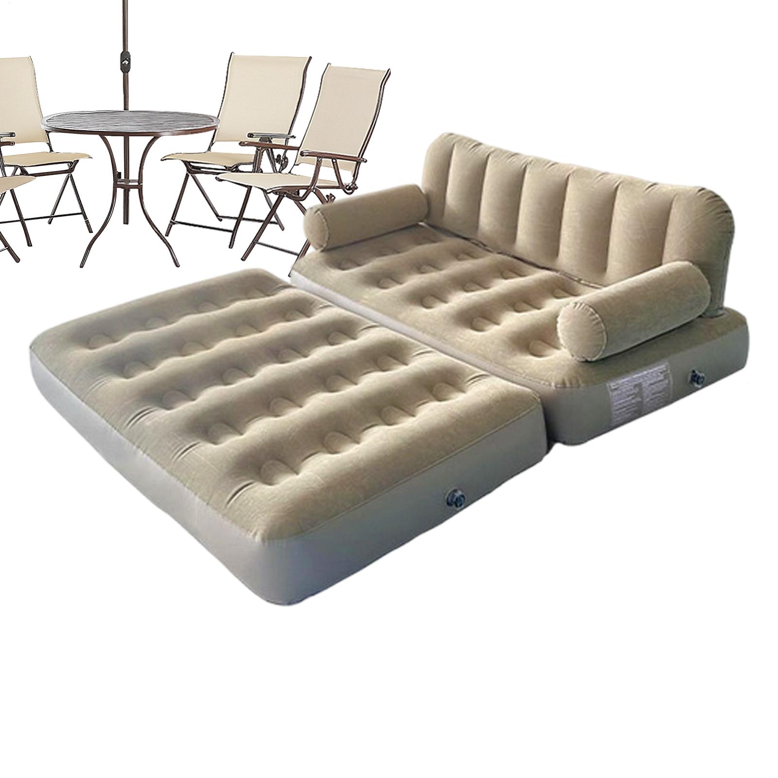 Outdoor Camping Couch - Luftsofa mit Luftpumpe, faltbares Bett, aufblasbare