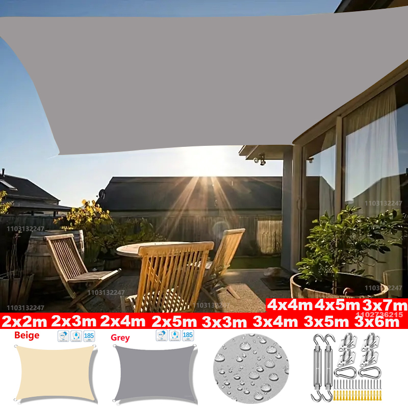 Outdoor Camping Automatic Quick Opening Tent - Wasserdichter 300D-Sonnenschutz, Sonnenschutz-Schutzabdeckung, Camping-Sonnenschutz aus Segeltuch,