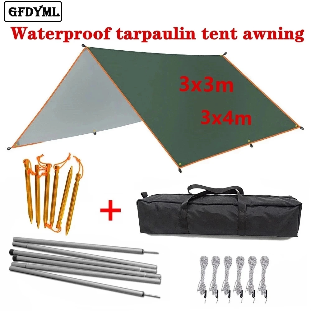 Outdoor Camping Automatic Quick Opening Tent - 4x3m 3x3m Markise wasserdicht Plane Zelt