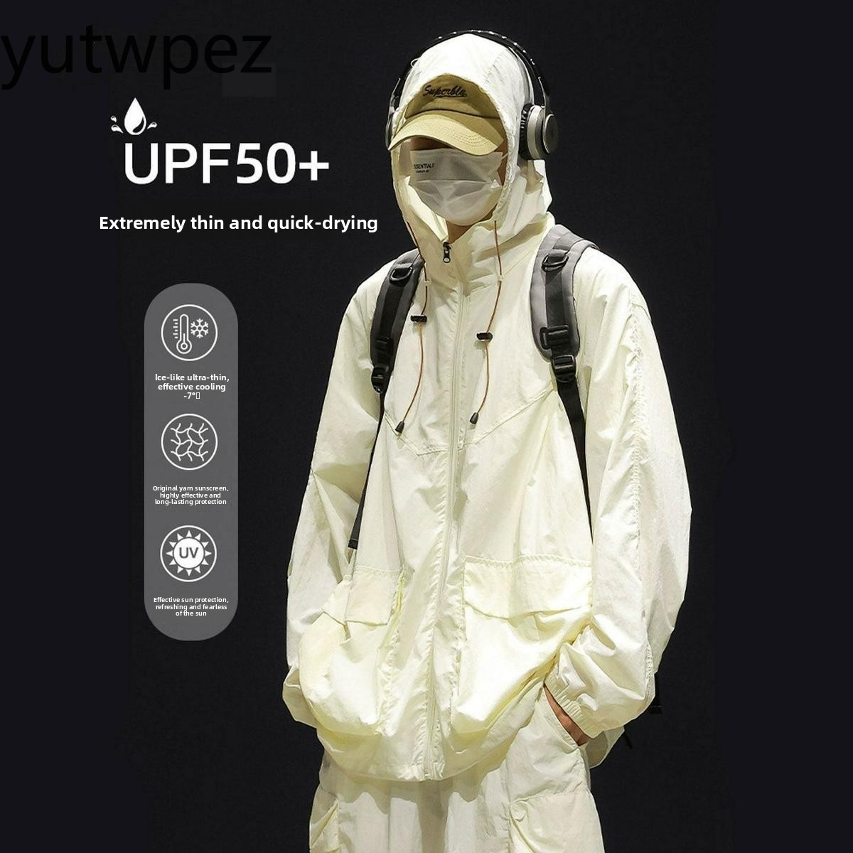 Outdoor Camping Jacket - Outdoor-Wander- und Angeljacke mit UPF50+ Sonnenschutz,