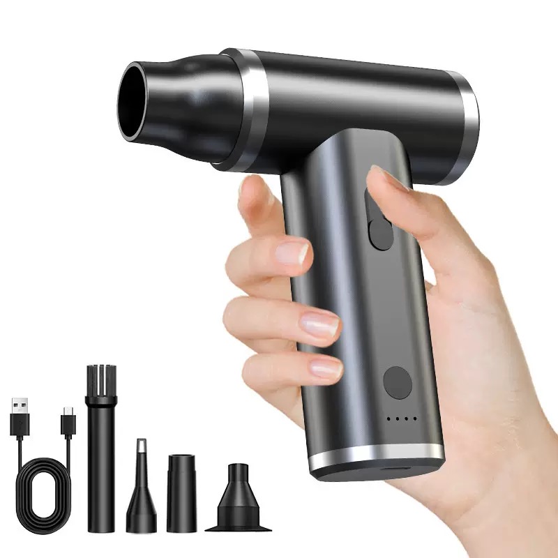 Outdoor Camping Fan - Tragbarer Hochleistungs-Turboventilator - Handlicher Mini-Blaster-Ventilator für