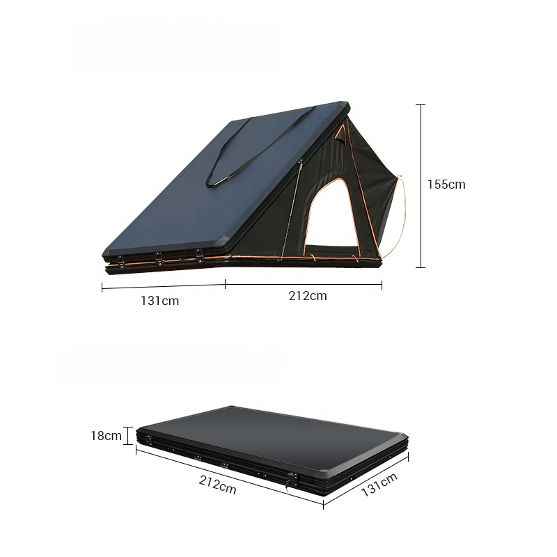 Hartschalen-Dachzelt für 2 Per – Outdoor Camping Automatic Quick Opening Tent Bewertung und Preis