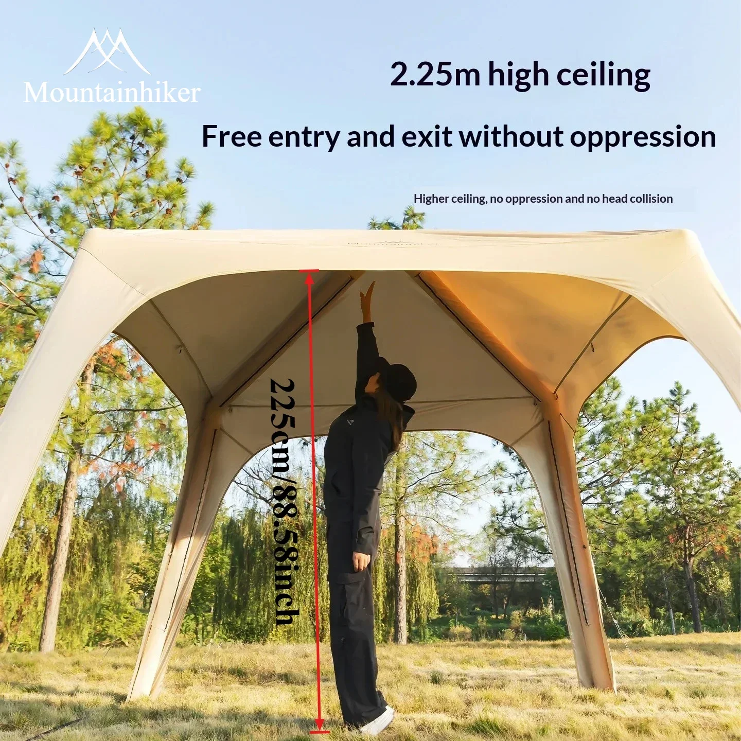 Aufblasbares Kuppelzelt, Große – Outdoor Camping Dome Bewertung und Preis