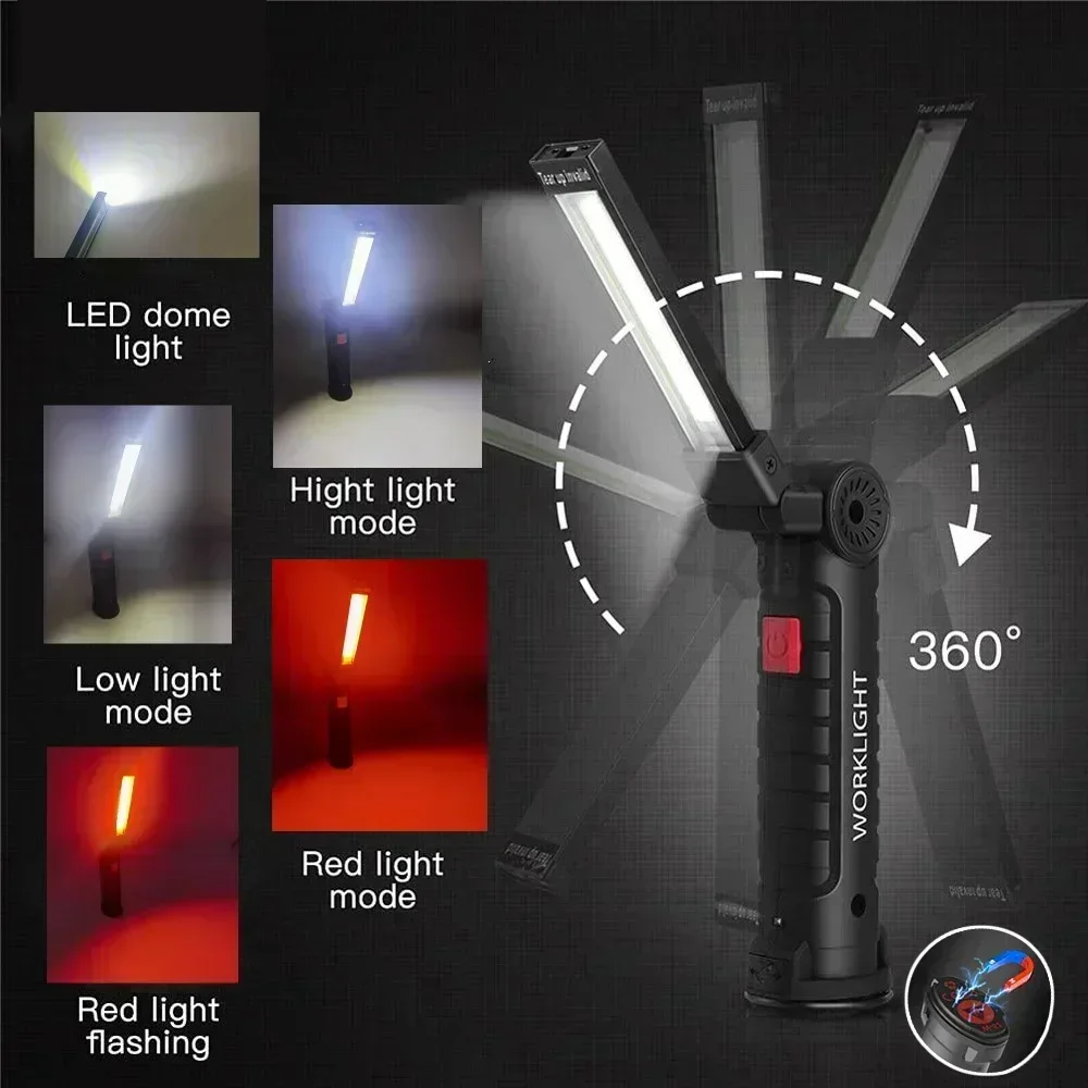 1-5PCS Multifunktionale Klapp  – Outdoor Camping Adventure Lamp Bewertung und Preis