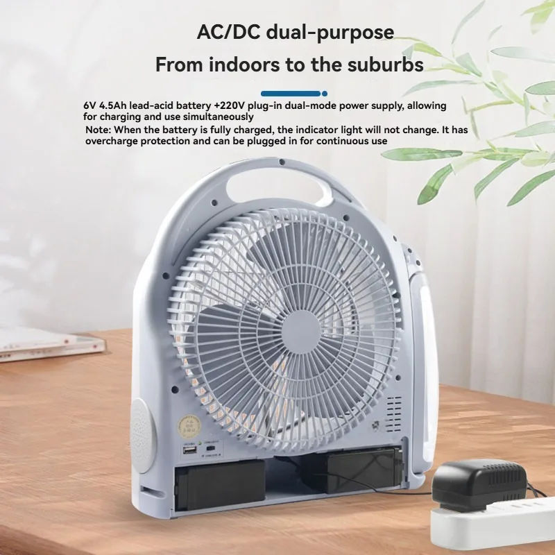 Tragbarer 10-Zoll-Energiespar- – Outdoor Camping Fan Bewertung und Preis