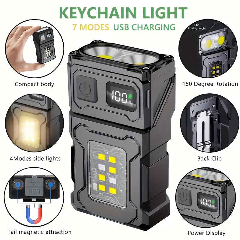Mini wiederaufladbare LED-Tasc – Outdoor Camping Glamping Bewertung und Preis