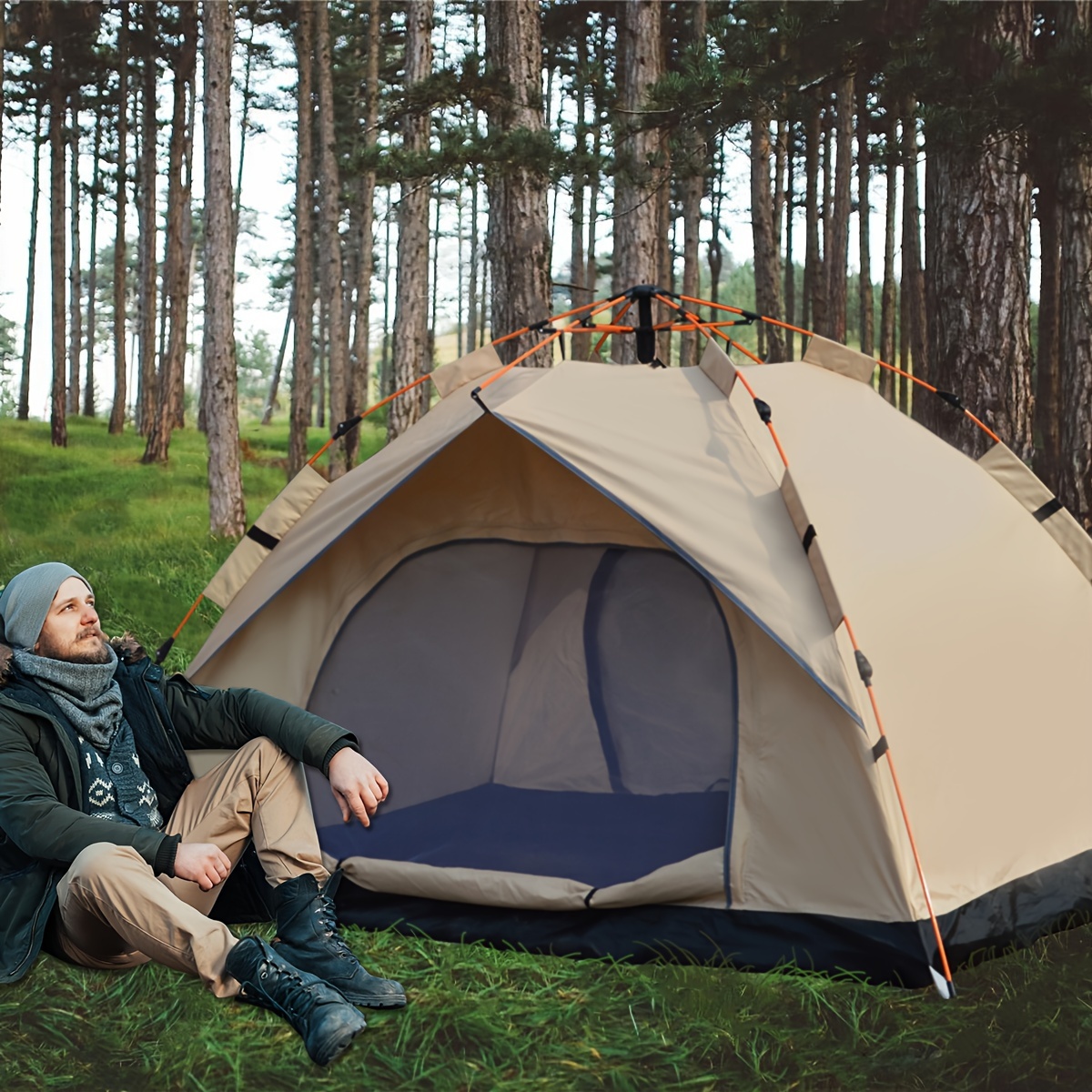 Automatisches Schnellöffnungs- – Outdoor Camping Automatic Quick Opening Tent Bewertung und Preis