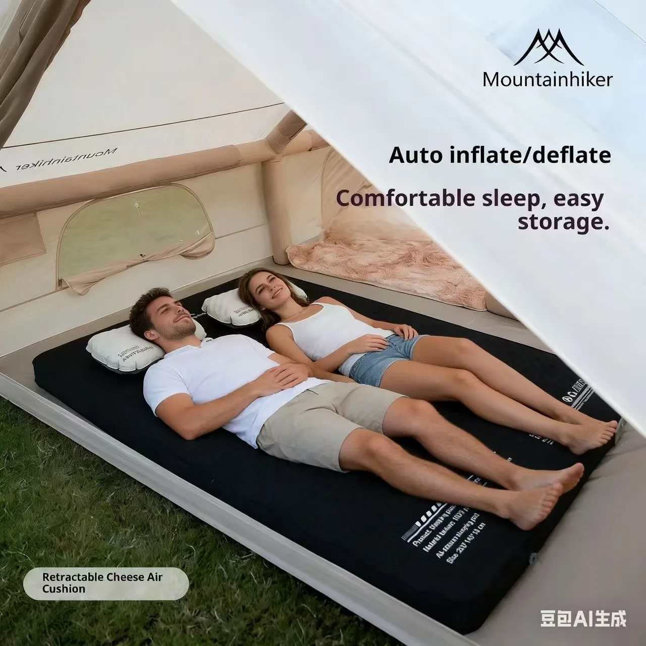 MOUNTAINHIKER Aufblasbare Matr – Outdoor Camping Floor Mat Bewertung und Preis
