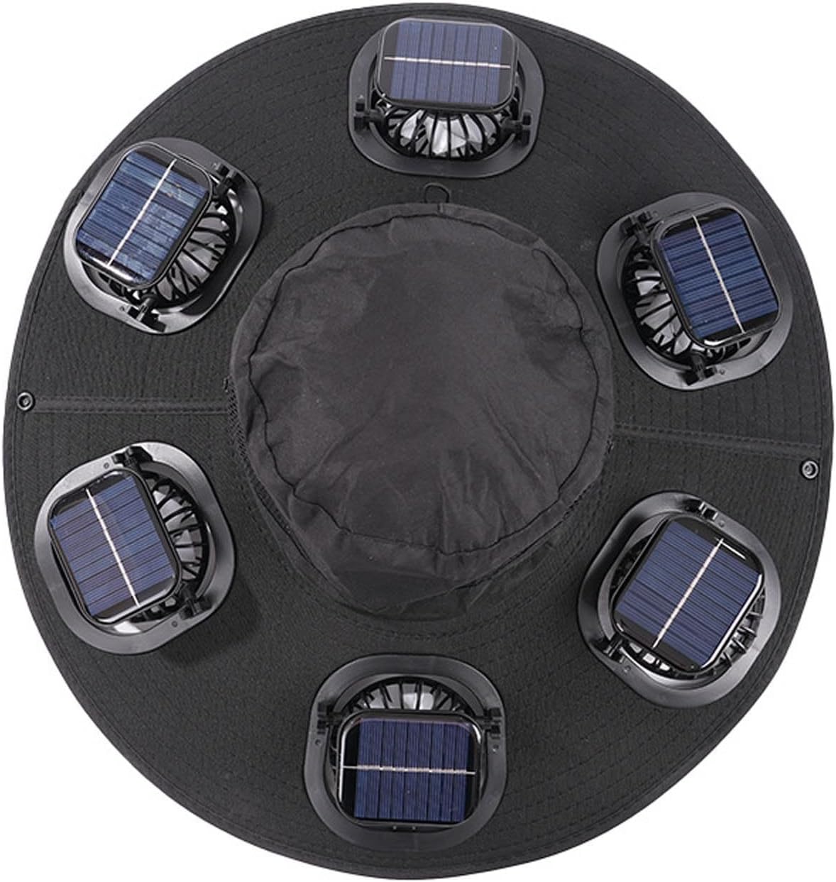 Solar-Ventilatorhut mit 6 Vent – Outdoor Camping Fan Bewertung und Preis