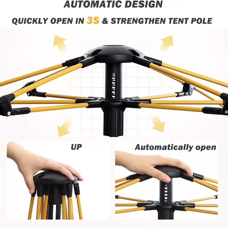 Automatisches Schnellöffnungsz – Outdoor Camping Automatic Quick Opening Tent Bewertung und Preis