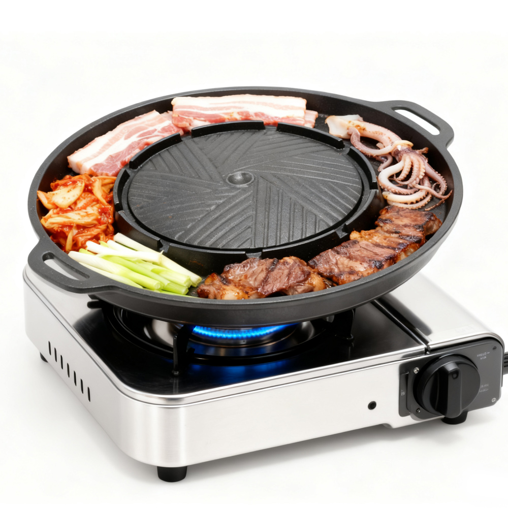 KOSUN Koreanische BBQ-Grillpfa – Outdoor Camping Cooking Set Bewertung und Preis