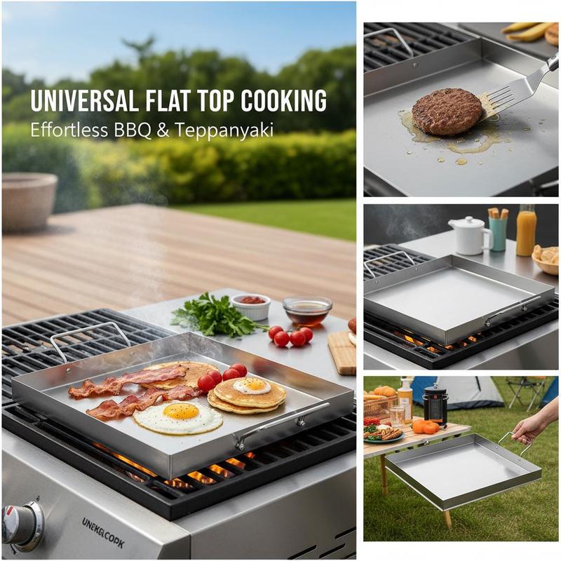 Universelle Flachgrillplatte 1 – Outdoor Camping Cooking Set Bewertung und Preis