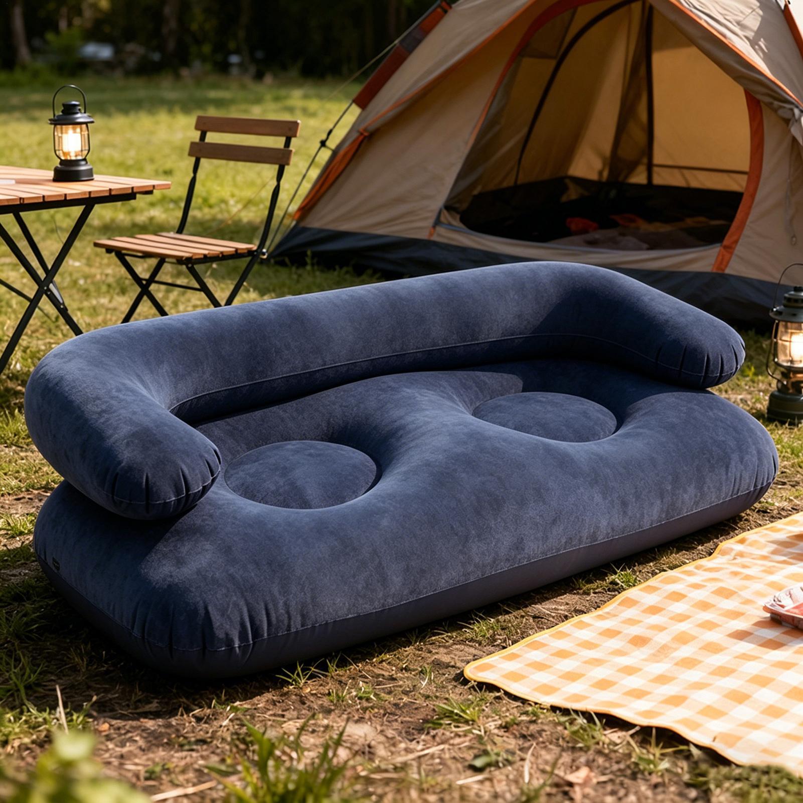 Doppeltes Aufblasbares Luftsof – Outdoor Indoor Camping Bewertung und Preis