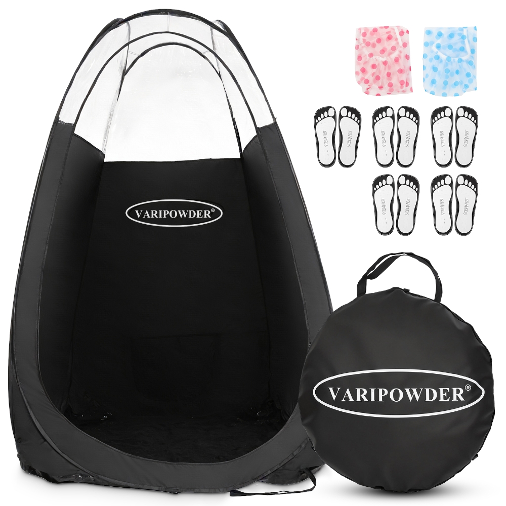 Schwarzes Spray-Tanning-Zelt,  – Outdoor Camping Automatic Quick Opening Tent Bewertung und Preis