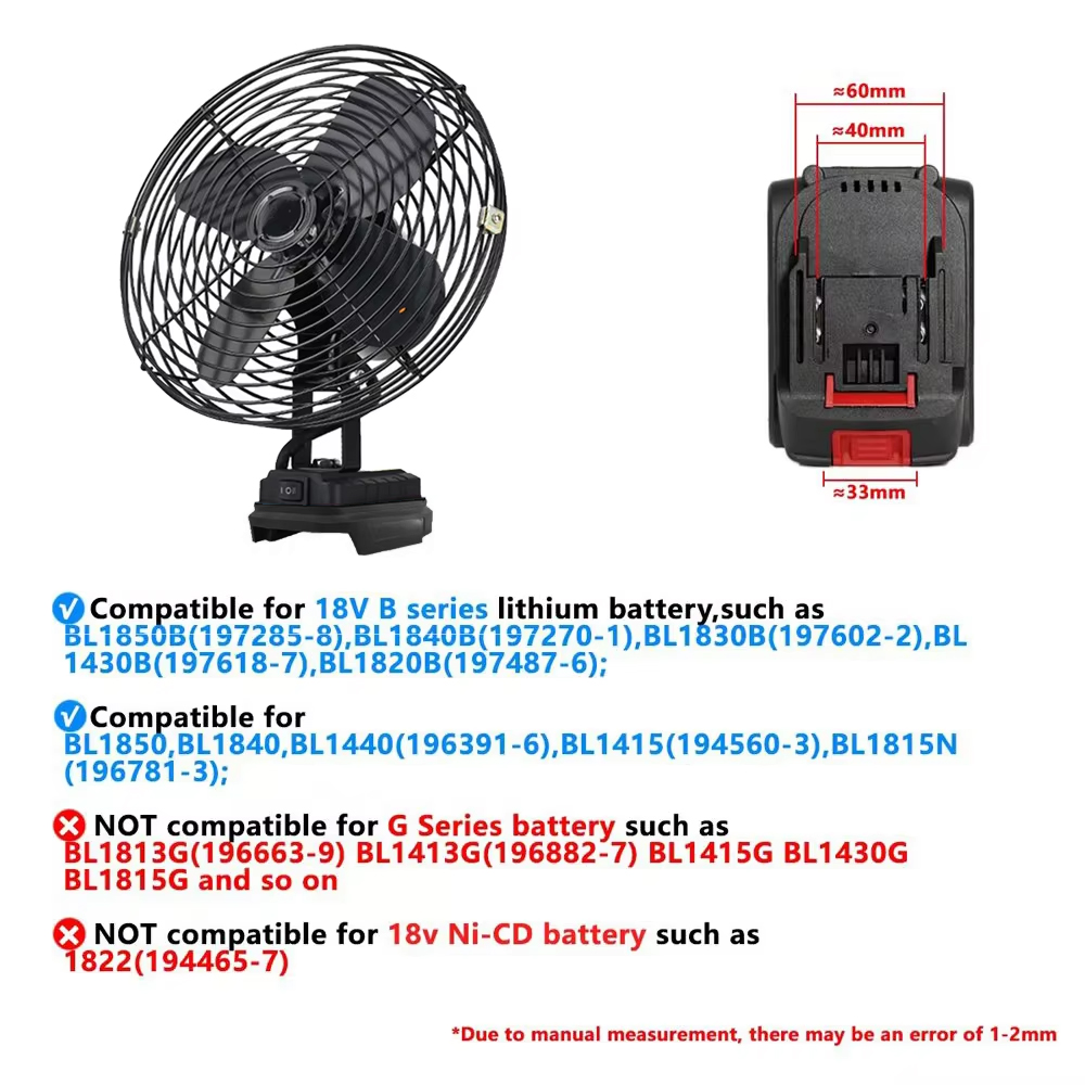 6/8In Camping Fan Outdoor Ange – Outdoor Camping Fan Bewertung und Preis