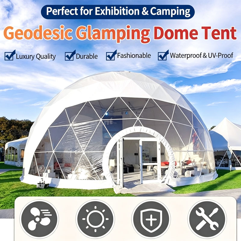 Vorgefertigtes Glamping-Haus G – Outdoor Camping Dome Bewertung und Preis