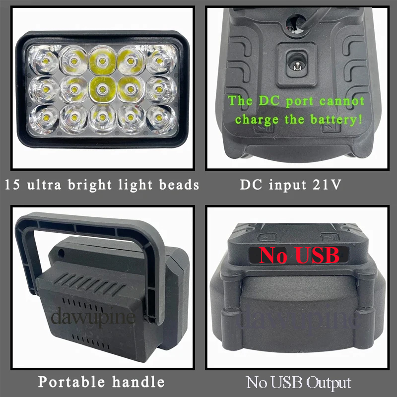 Für Makita 18V Li-Ion Batterie – Outdoor Camping Adventure Lamp Bewertung und Preis