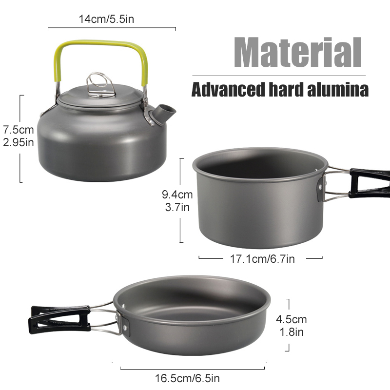 WESTTUNE Camping-Kochgeschirr- – Outdoor Camping Cooking Set Bewertung und Preis