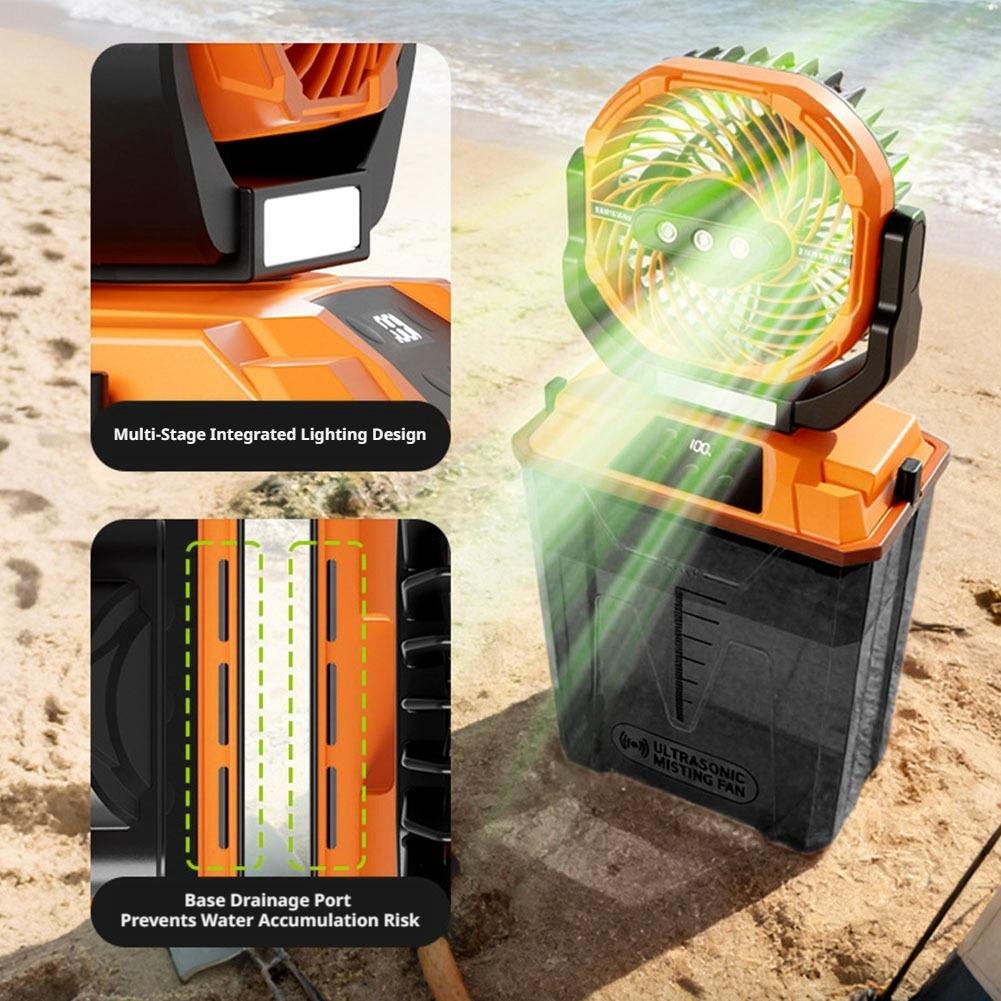 Neuer Outdoor-Nebelventilator, – Outdoor Camping Fan Bewertung und Preis