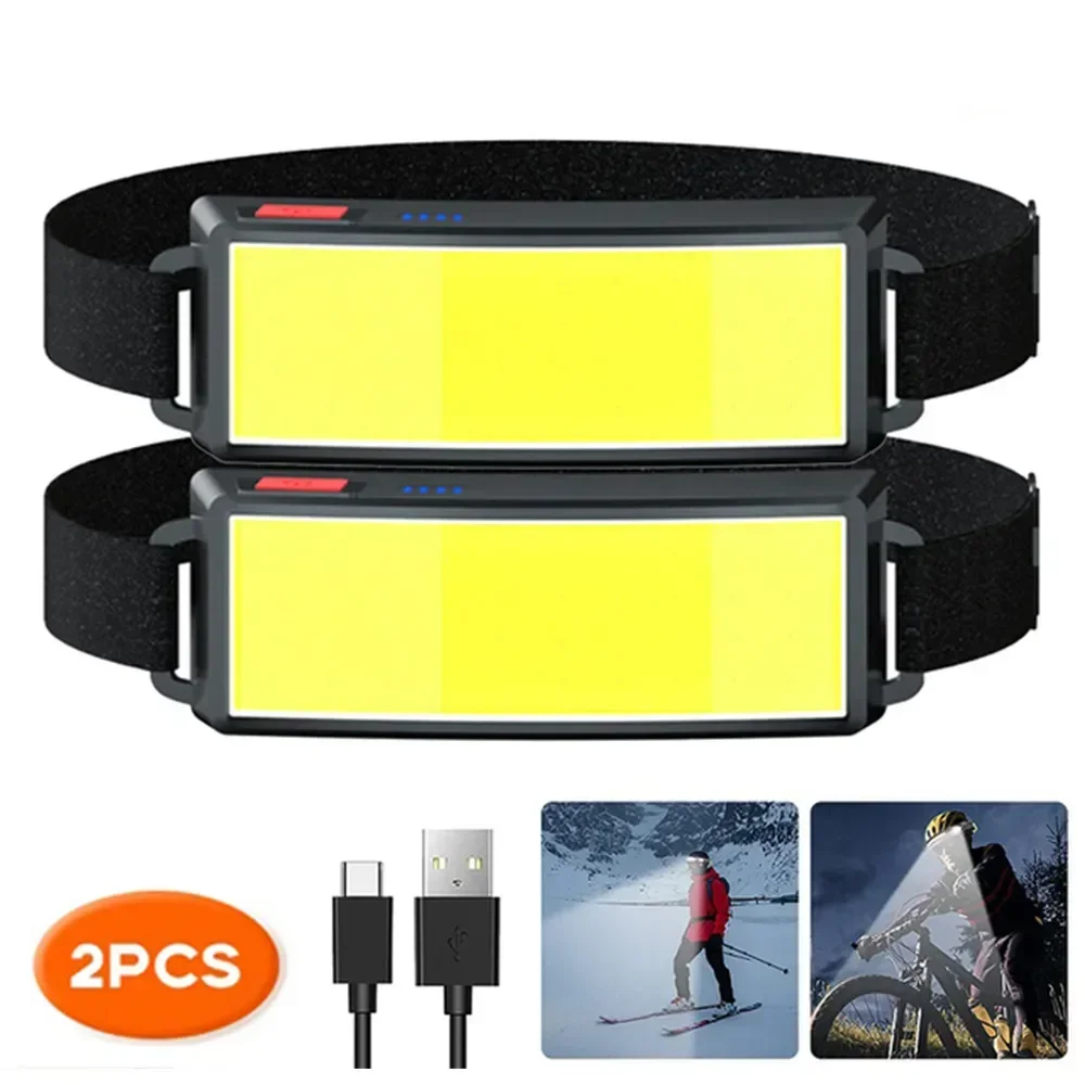 Tragbare COB-LED-Stirnlampen f – Outdoor Camping Adventure Lamp Bewertung und Preis