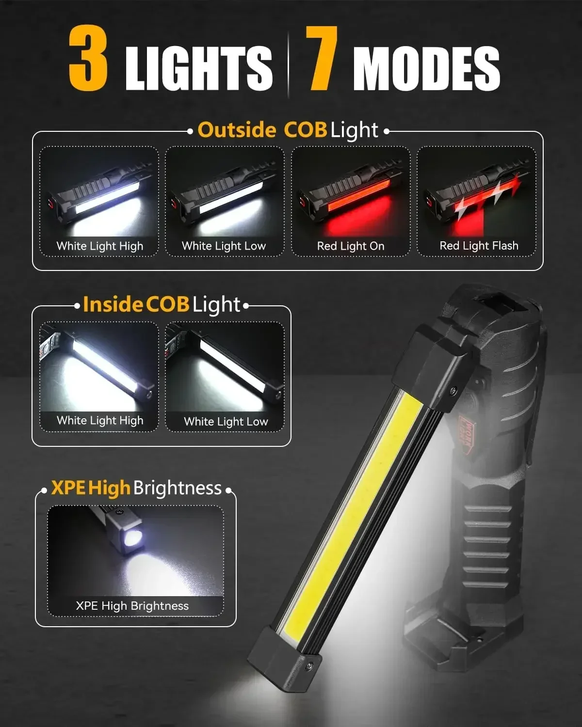 Leistungsstarke faltbare Tasch – Outdoor Camping Adventure Lamp Bewertung und Preis