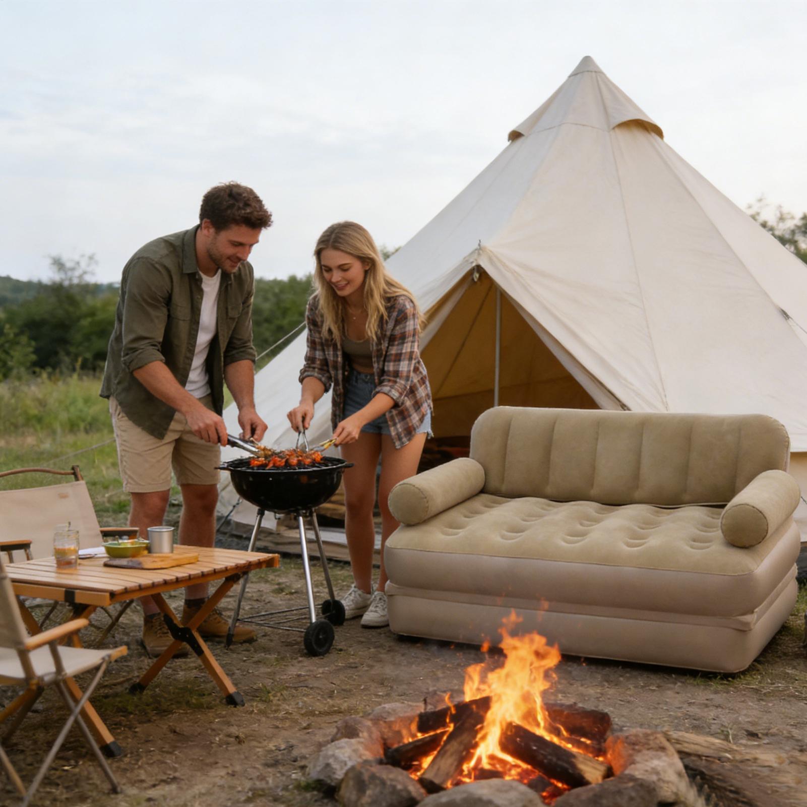 Luftsofa mit Luftpumpe, faltba – Outdoor Camping Couch Bewertung und Preis