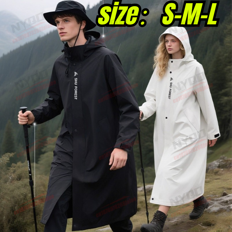 Damen Langer Regenmantel Windd – Outdoor Camping Jacket Bewertung und Preis