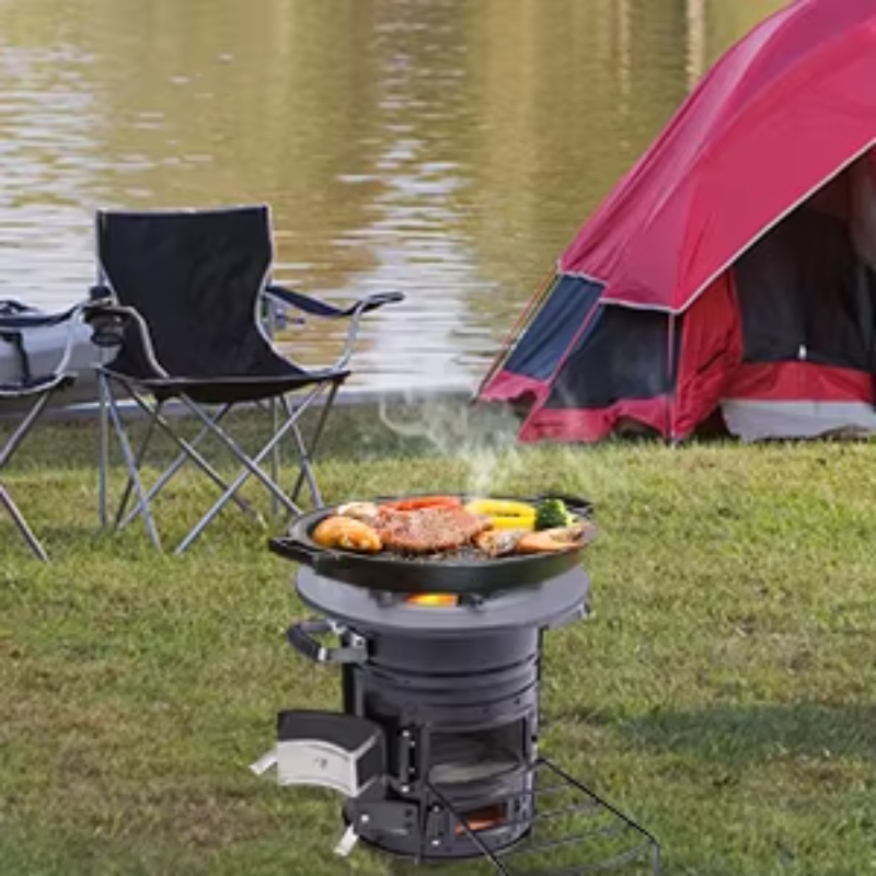 【Beliebt】Zweitüriger Holzofen  – Outdoor Indoor Camping Bewertung und Preis