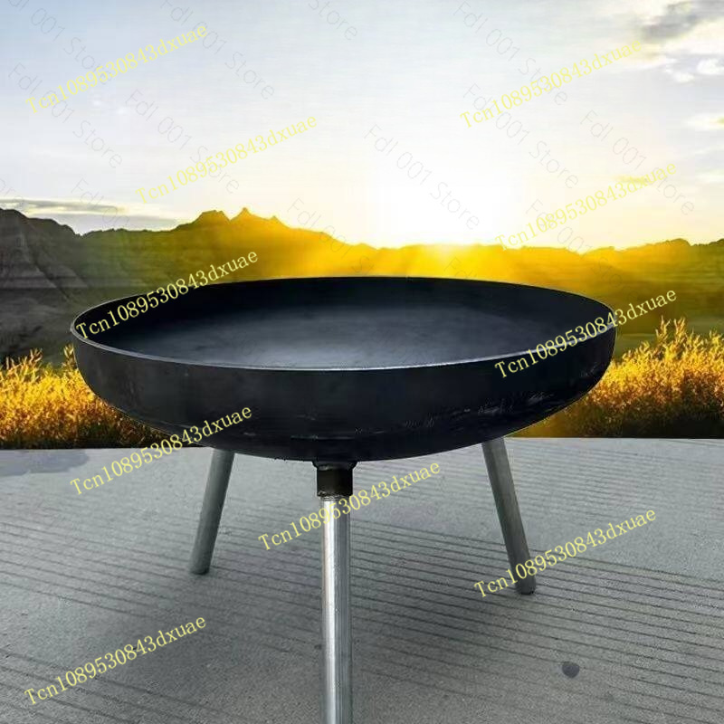 80cm Große Gusseisen-Feuerscha – Outdoor Indoor Camping Bewertung und Preis