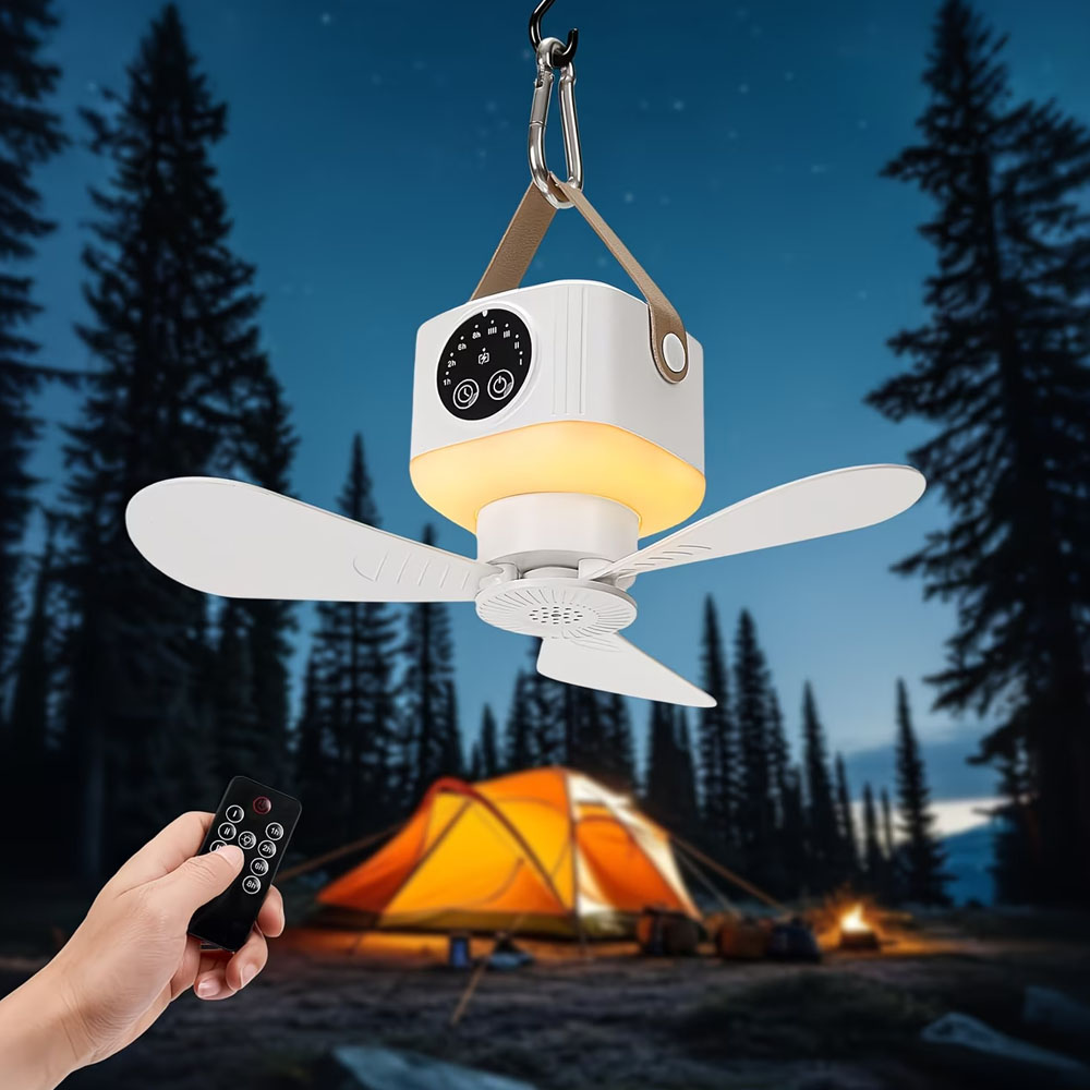 Tragbarer Deckenventilator mit – Outdoor Camping Gazebo Bewertung und Preis
