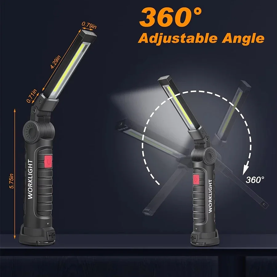 Neue tragbare COB-LED-Taschenl – Outdoor Camping Adventure Lamp Bewertung und Preis