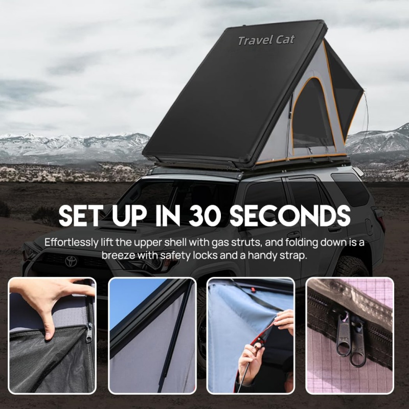 Dachzelt für Outdoor-Camping,  – Outdoor Camping Automatic Quick Opening Tent Bewertung und Preis