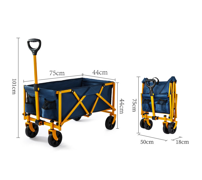 Zusammenklappbarer Faltwagen,  – Outdoor Camping Furniture Bewertung und Preis