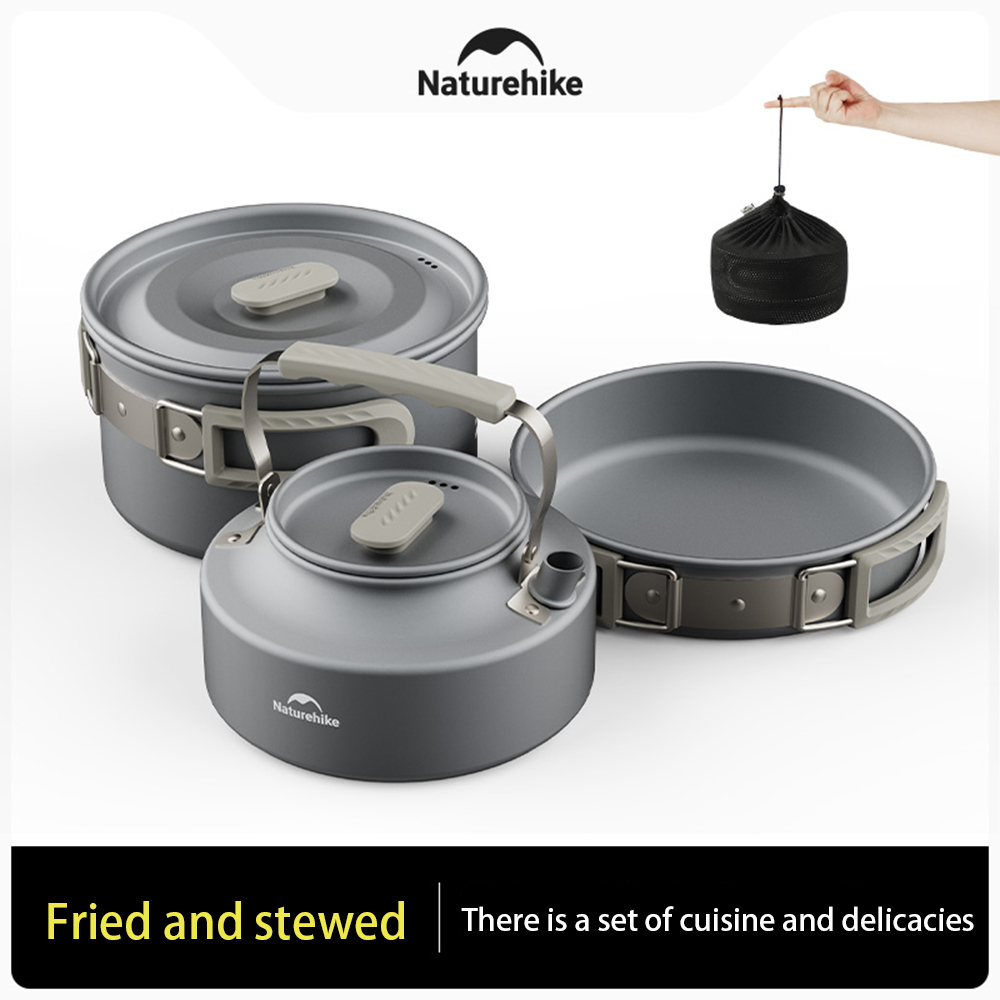 Naturehike Outdoor-Topfset, Ca – Outdoor Camping Cooking Set Bewertung und Preis