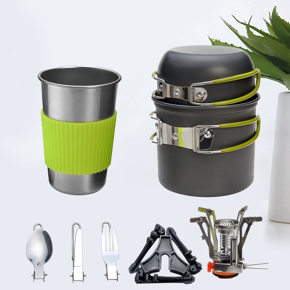 Outdoor-Camping-Kochgeschirr-S – Outdoor Camping Cooking Set Bewertung und Preis