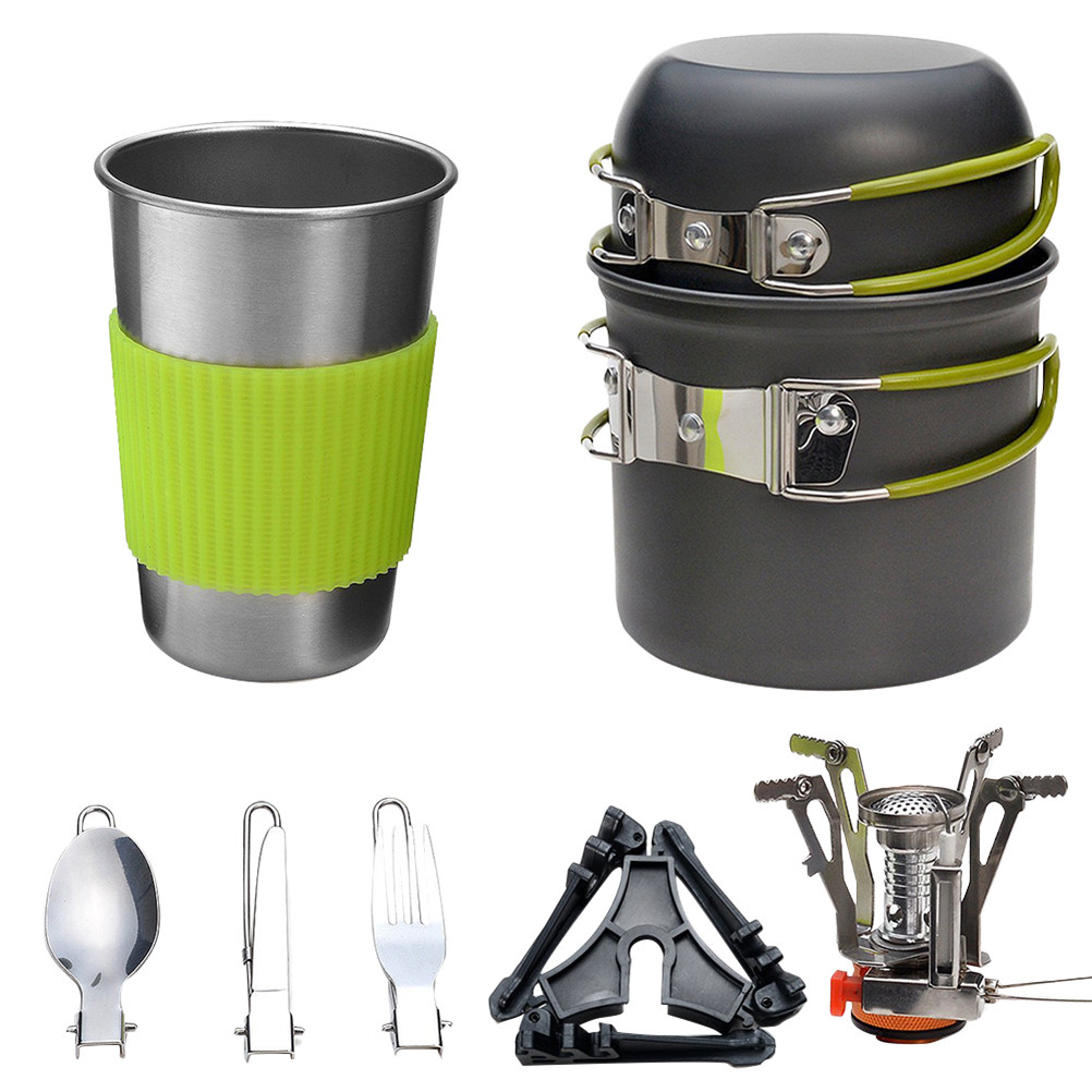 Outdoor-Camping-Kochgeschirr-S – Outdoor Camping Cooking Set Bewertung und Preis