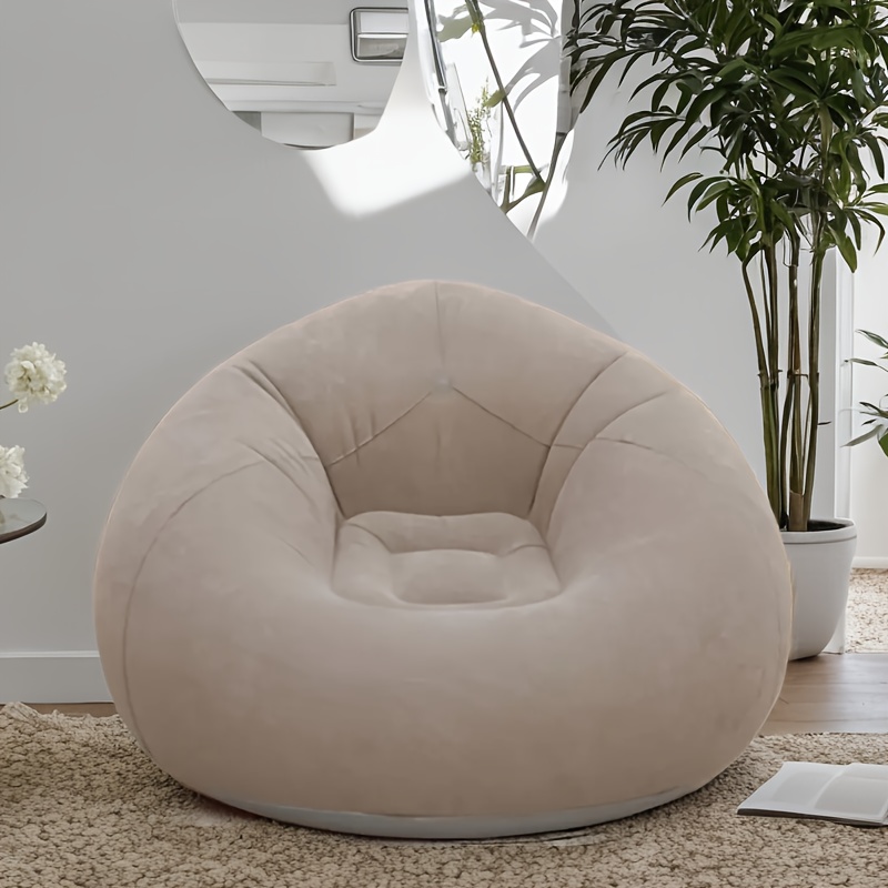 Flockter aufblasbarer PVC-Sofa – Outdoor Camping Couch Bewertung und Preis